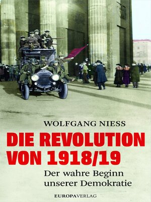 cover image of Die Revolution von 1918/19